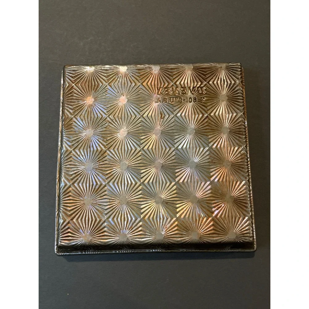 Vintage Ovenex N-601-9 Square Cake Pan 9 Inch Starburst Pattern Tin USA Bakeware
